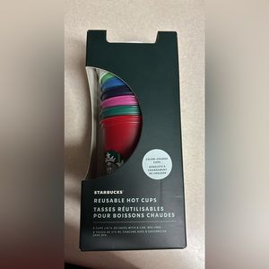 Starbucks Holiday Colort Changing Hot Cups, 6 pack
